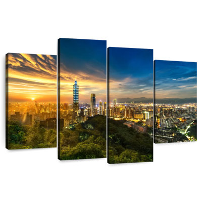 Sireci Taipei Cityscape Sunset