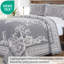 Ensemble de couvre-lit / couvre-lit à motif médaillon traditionnel en mélange de coton tissé léger Rio-911953477-916951718