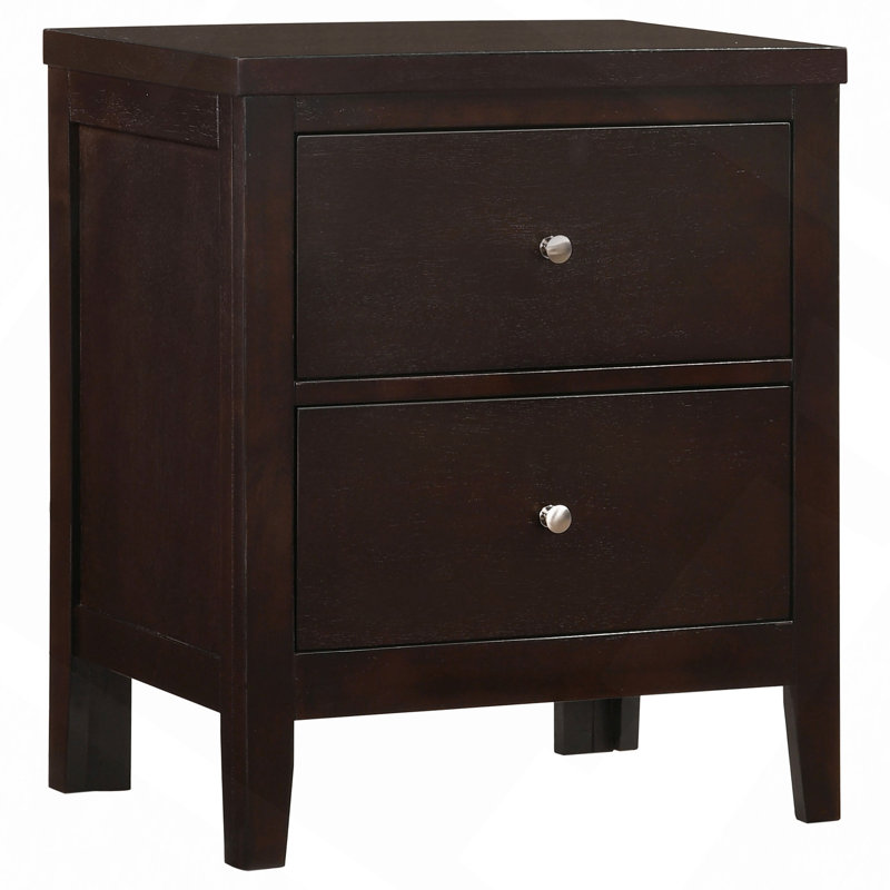 Garrett 2-Drawer Rectangular Nightstand