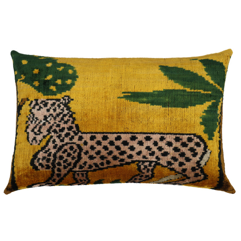 Silk/Velvet Lumbar Rectangular Pillow Cover & Insert