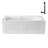 Streamline 60 in. x 32 in. Acrylic Left-Hand Drain Alcove Bathtub in Glossy White With External Drain-108301914