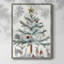 «Christmas Holiday Art» CECXII, reproduction d'art encadrée - bois massif-2005000597