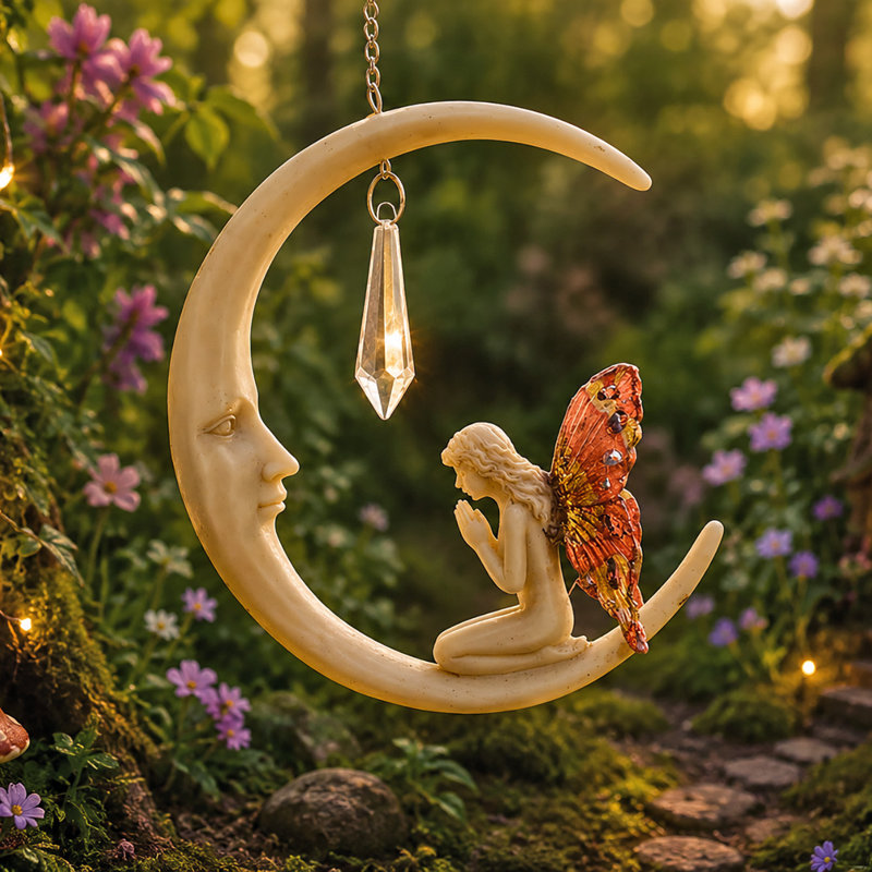 Aspelare Fairies Weather Resistant Plastic Garden Statue