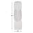 Modern Stoneware Ceramic Vase with Stacked Geometric Triangle Form and Sculptural Silhouette for Contemporary Decorative Accent Display-1382289975