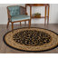 Tapis d'intérieur en filigrane noir Colette-21785636