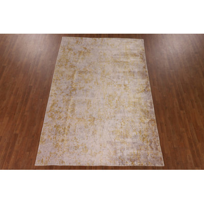 Modern Handmade Abstract Area Rug