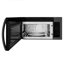 ZLINE Kitchen and Bath Black Studio 30" 1.5 cu ft. 900 - Watt Convertible Convection Over-The-Range Microwave with Sensor Cooking-390472192