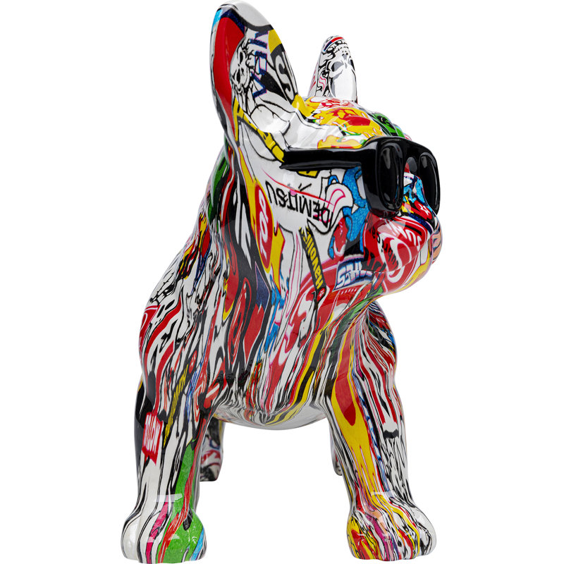 Decorative figure Comic Dog Glasses 25cm