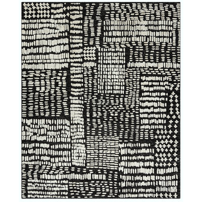 Hand Knotted Wool Geometric Indoor Rug