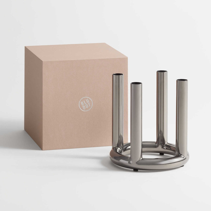 Rad Candelabra, Black Nickel
