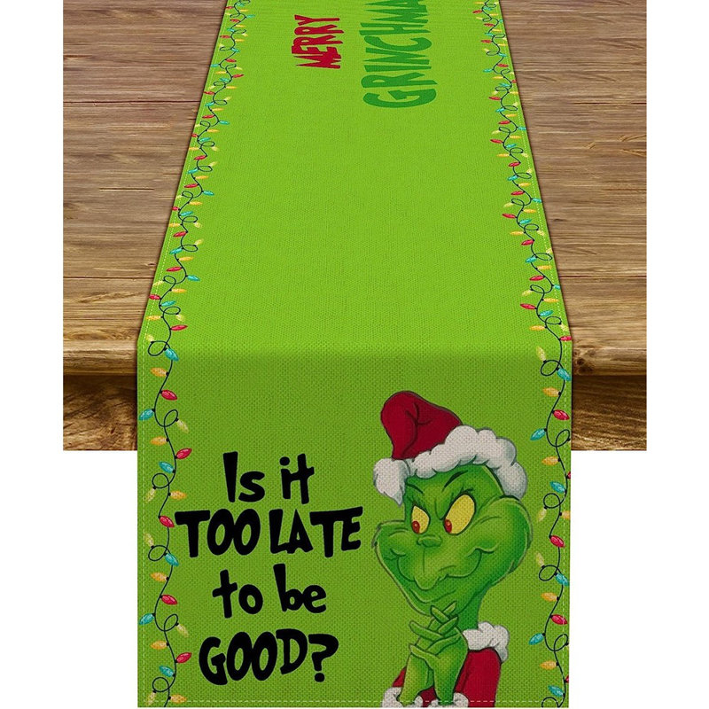 Chemin de table Merry Christmas