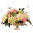 Faux Silk Hydrangea Arrangement in Vase