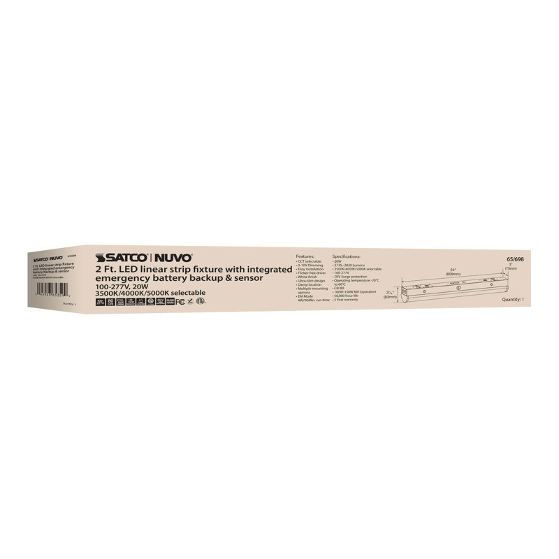 Dimmable Strip Ceiling Light