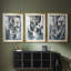 ABSTRACT Series CDL XXXIV - Impression sur mesure de qualité supérieure avec mat - 3 pièces-672935544-672935557