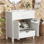 Meuble-lavabo de 30 pouces avec lavabo en céramique et beaucoup de rangement - le choix parfait pour les petites salles de bain-1045673785