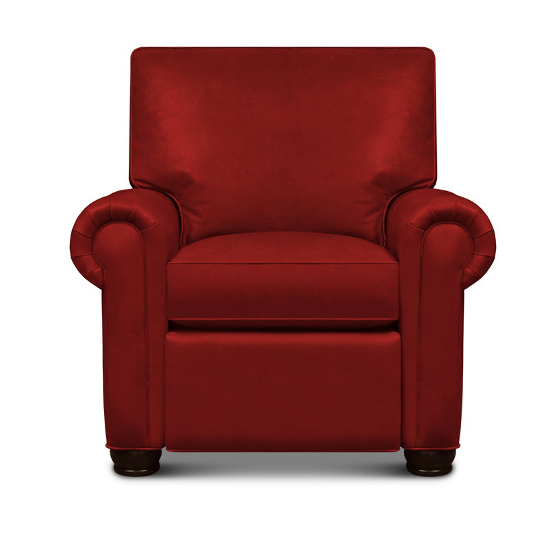 Bordeaux Recliner, Cardinal Red (Cartier), Nutmeg