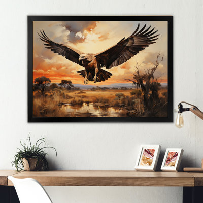 Vautour sur I, impression sur toile