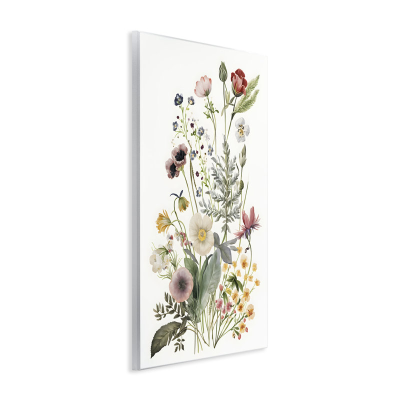 Bb-280-Bois fleurs de printemps subtiles, H 15 po x l 10 po x P 0,5 po