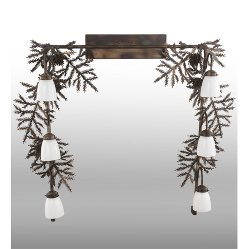 Pine Branch 6 - Light Vanity Light