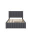 Lit plateforme double avec lit gigogne et 3 tiroirs-1152419565