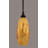 Stem Hung Mini Pendant Shown With 5” Gold Fusion Glass-24073354-24073352