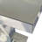 Mirrored Crushed Diamond Console Table, Elegant And Large For Hallway And Living Room, Reflective And Durable