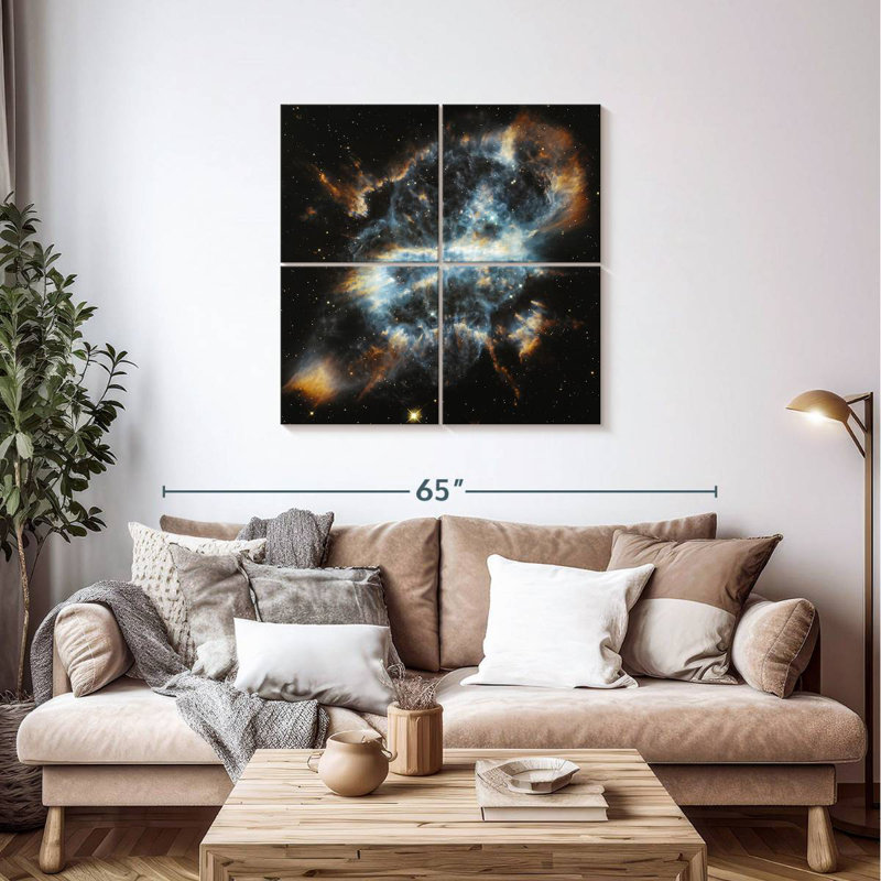 Oberle Spiral Planetary Nebula, 38" H x 38" W