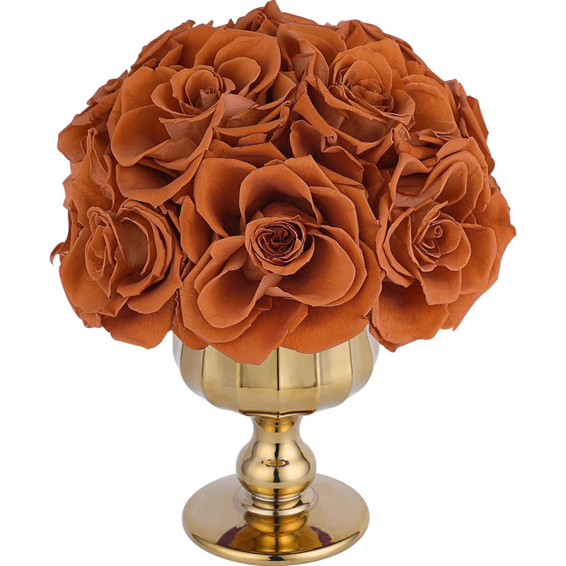 Arrangement floral artificiel, Gold, Orange
