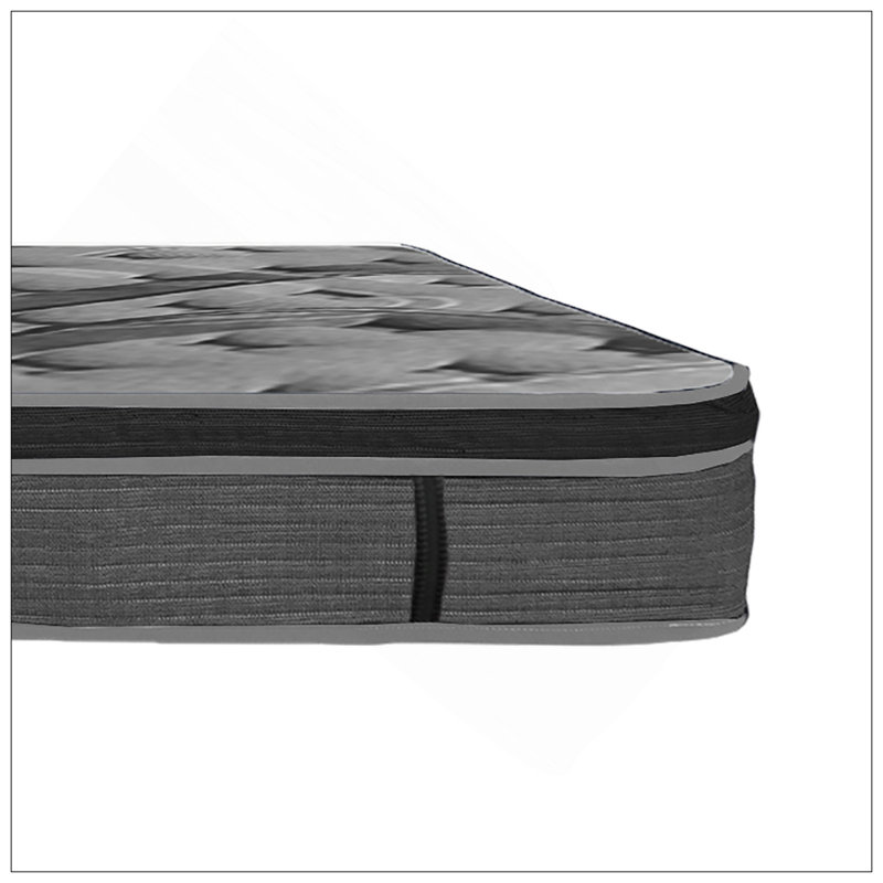 Matelas à ressorts ensachés de qualité supérieure dans une boîte 14 po, Très grand lit