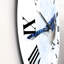 Geai bleu rétro - horloge murale traditionnelle-60328044