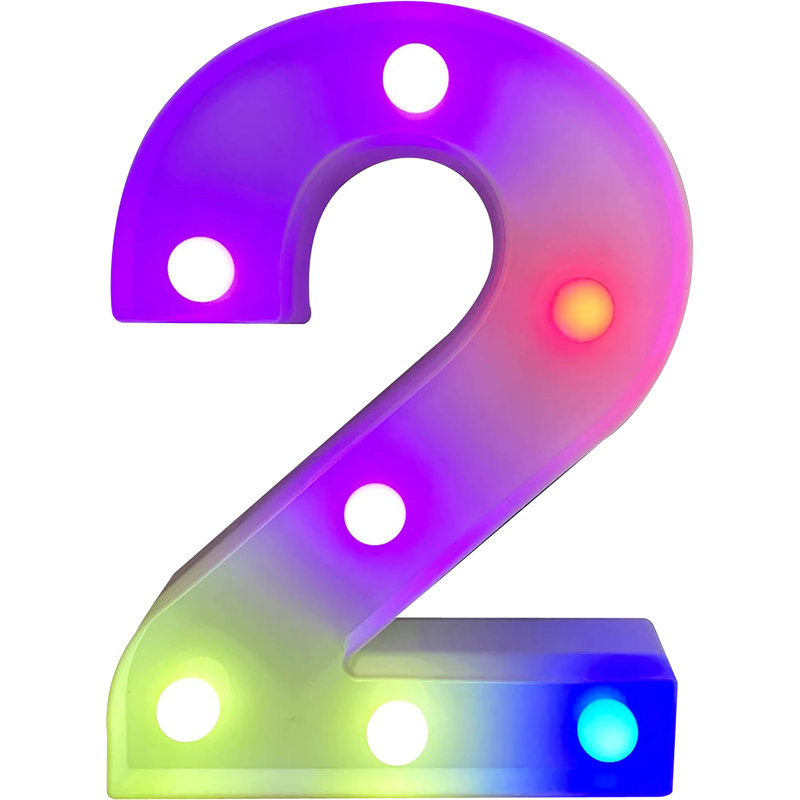 Caudie 22cm LED Sign