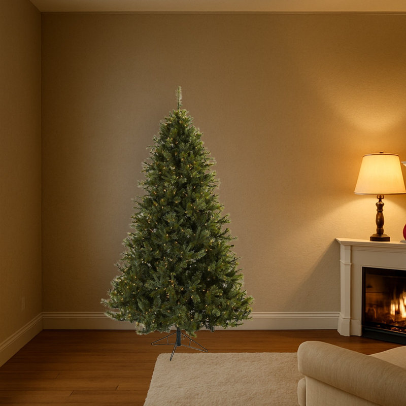 Sommer 90' H Lighted Artificial Christmas Tree