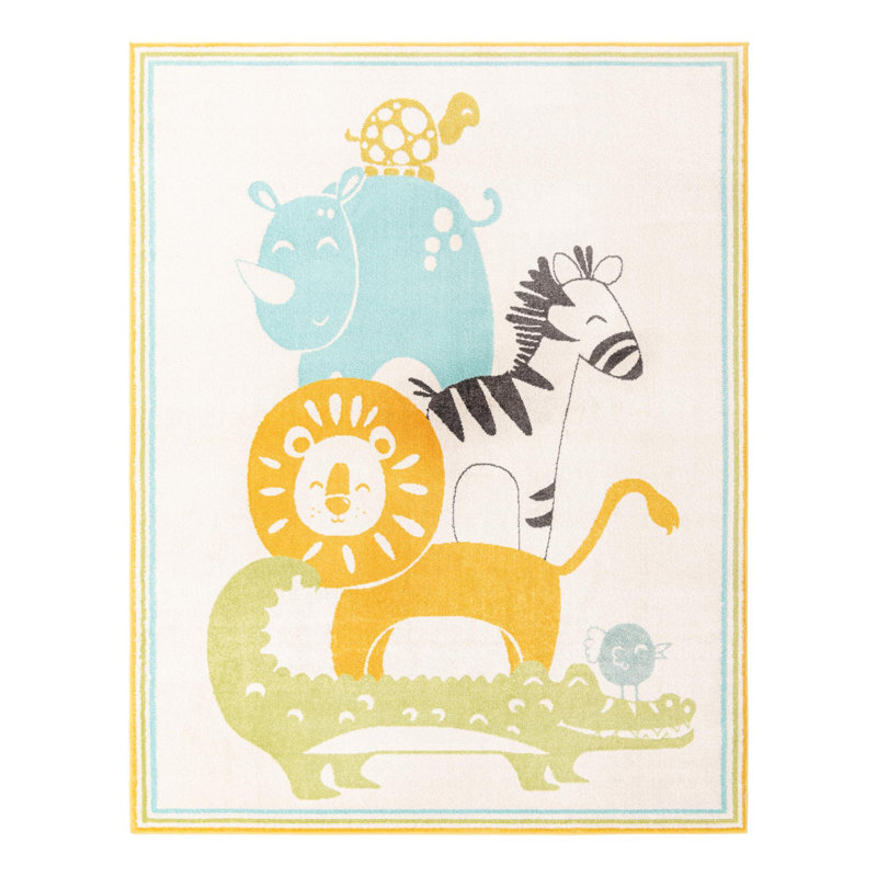 Rectangle Polypropylene Plastic Rug, Rectangle 7'10" x 10'