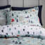 Brushed Cotton Winter Scene Reversible Duvet Cover Set-101283686