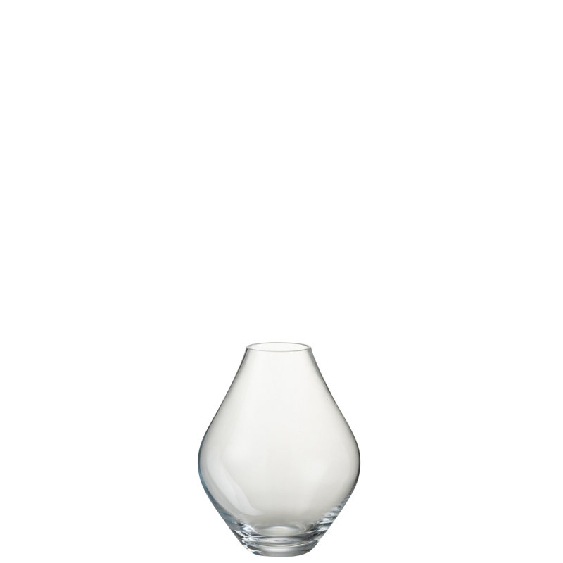 Eleonore Glass Table Vase 1, 24cm H x 19cm W x 19cm D