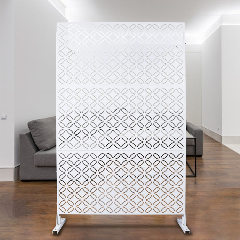 Écran d'intimité pour l'extérieur et l'intérieur, White