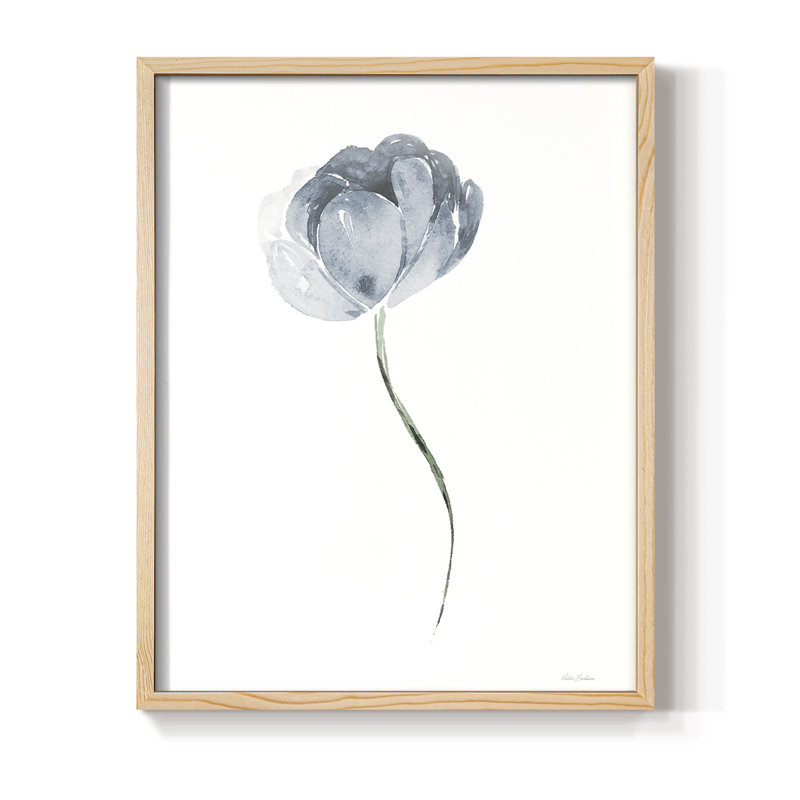 Tulip II Framed Print - Solid Wood
