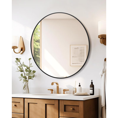 Metal Round Mirror