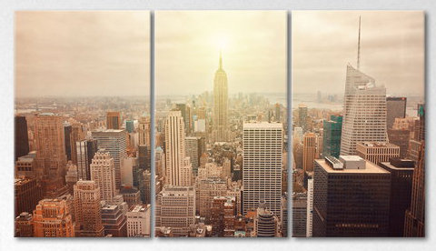3 Piece Print on Canvas
