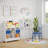 RiverRidge Kids 2pc Two-Tone Fabric Collapsbilble Cube Storage Organizers with Handles-774952888