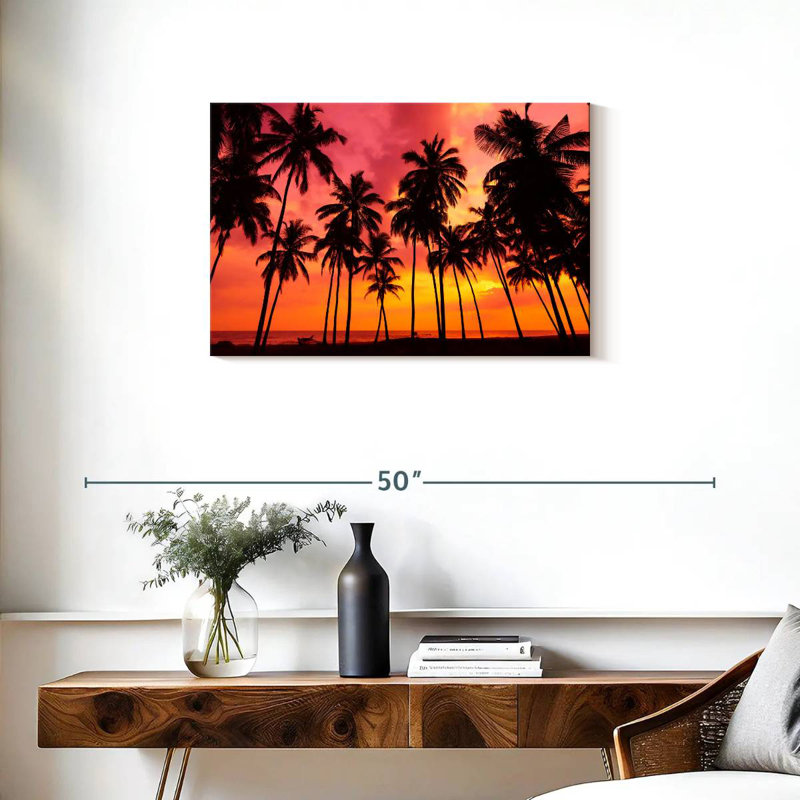 Gillard Sunset Gillard Palms, 20" H x 30" W