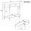 Commode 2 tiroirs 36 po avec tablette ouverte-111461582