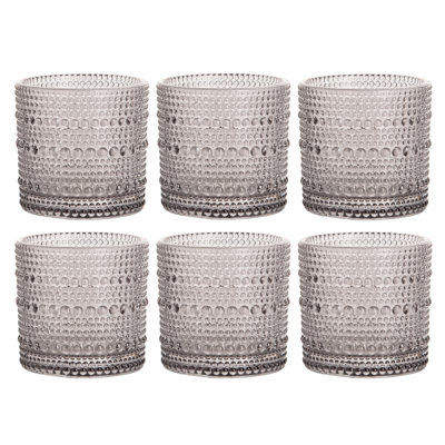 Ensemble de six verres à liqueur Halo