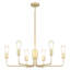 Plafonnier suspendu 6 lumières 29,5 po-362121774