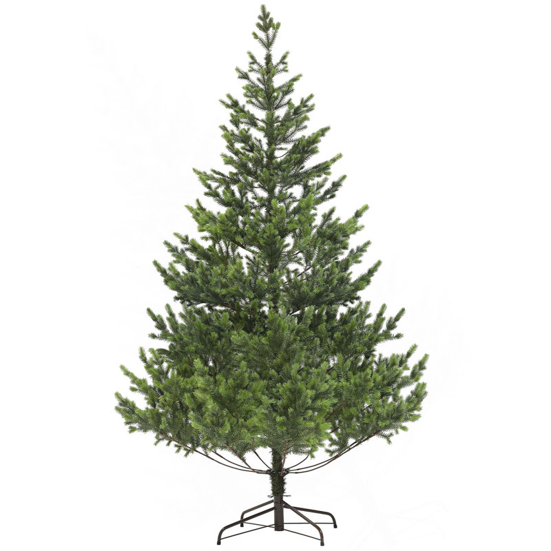 Artificial Hinged Christmas Tree With 1933 Tips, 7'