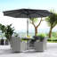 4 - Person Patio Dining Set with Round Table , Cushions Included