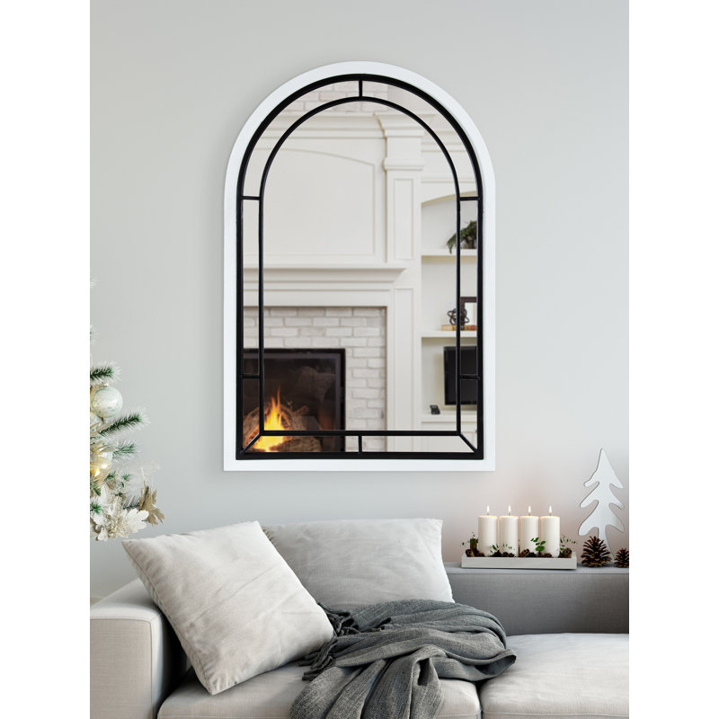 Miroir d'appoint Millwood, Blanc, 36 po x 24 po