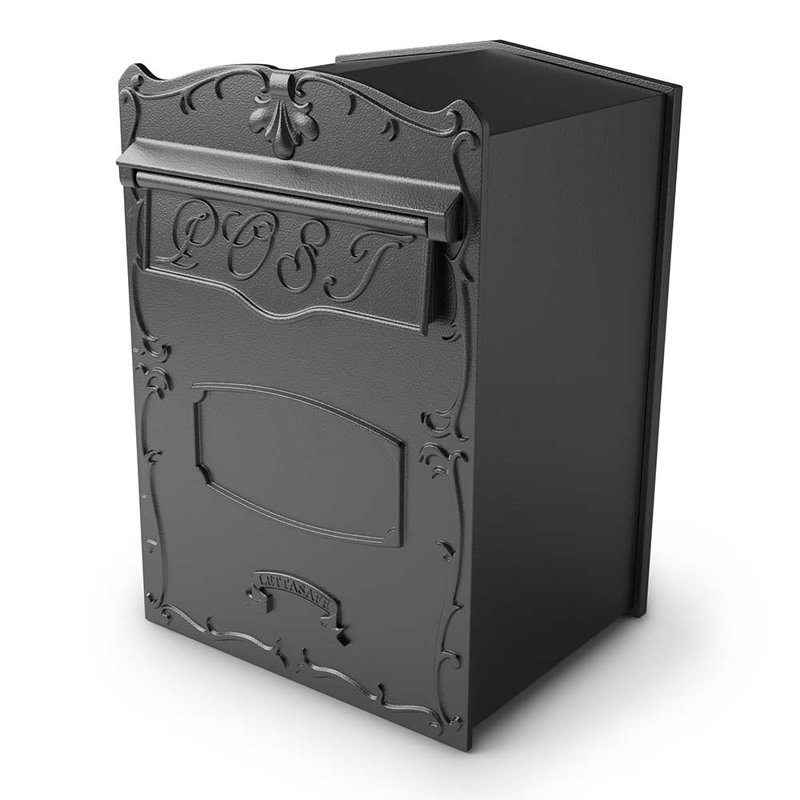 Kingsbury Aluminum Wall Mounted Mailbox