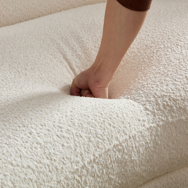Canapé modulaire rembourré avec 6 coussins Tristan