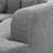 Oversized Curved Corner Boneless Sectional Sofa with Sculpted Silhouette-1606333645
